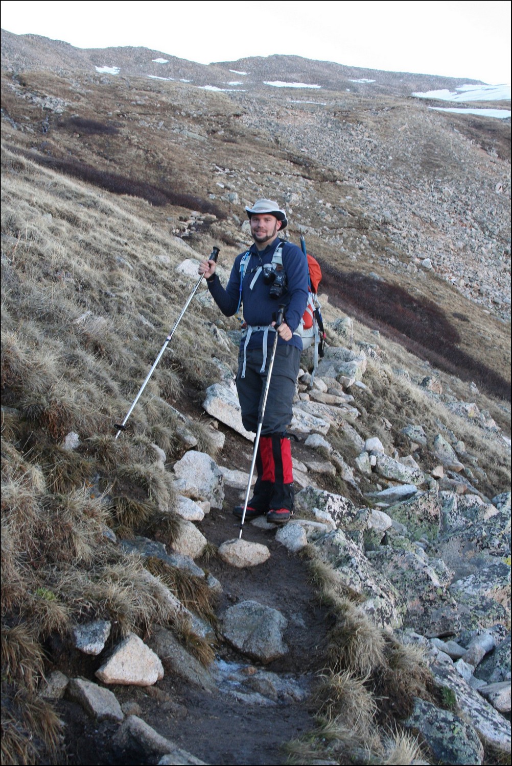 Matt Hiking Up